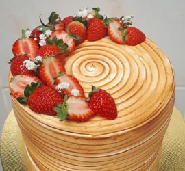 Bolo de Morango