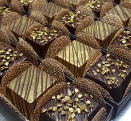 Bombons de chocolate Callebaut Recheados