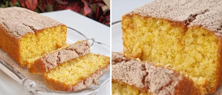 Bolo de Milho Cremoso